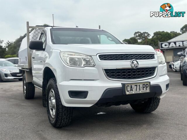 2014 HOLDEN COLORADO DX(4X4) RGMY14 C/CHAS