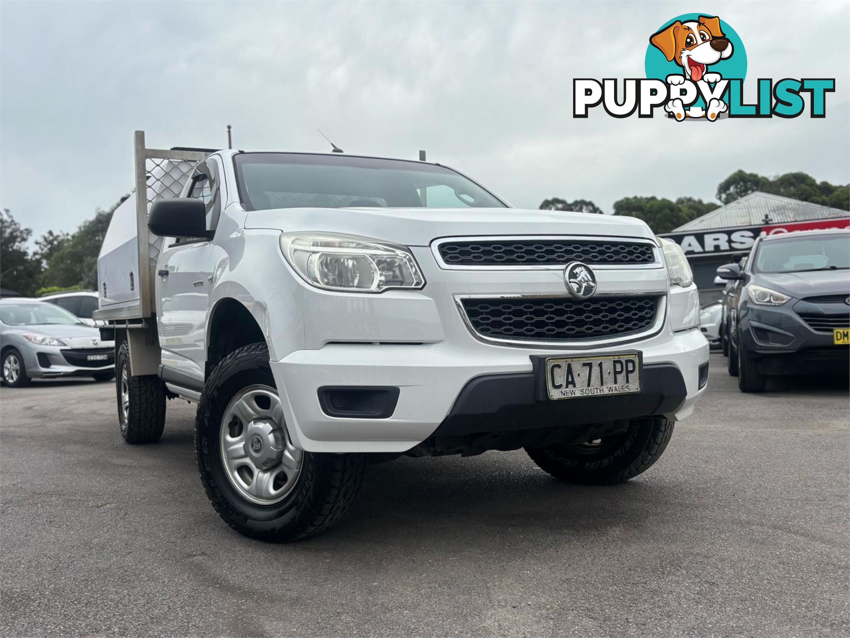 2014 HOLDEN COLORADO DX(4X4) RGMY14 C/CHAS