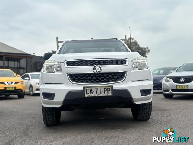 2014 HOLDEN COLORADO DX(4X4) RGMY14 C/CHAS