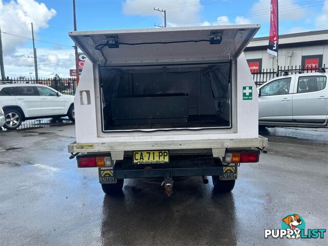 2014 HOLDEN COLORADO DX(4X4) RGMY14 C/CHAS