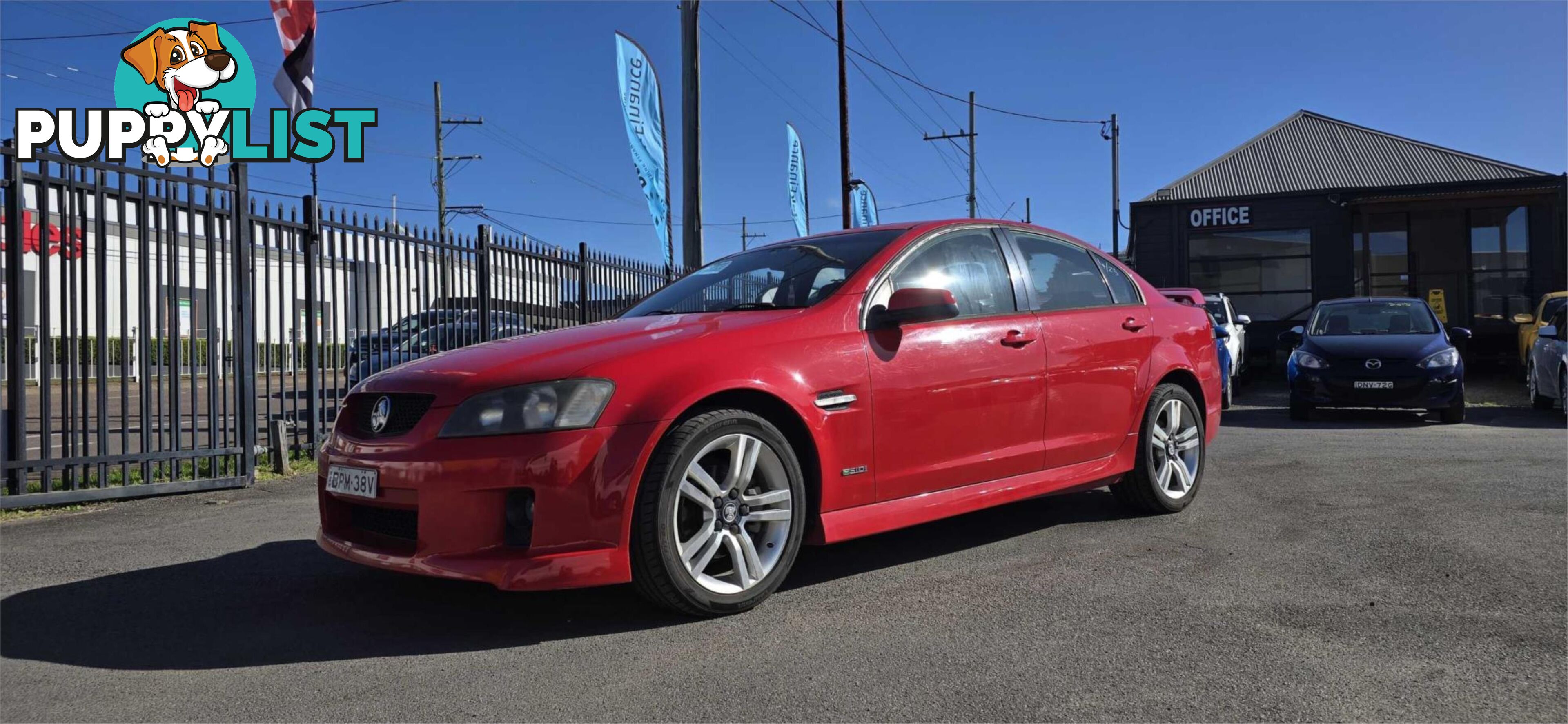 2010 HOLDEN COMMODORE SV6 VEII 4D SEDAN