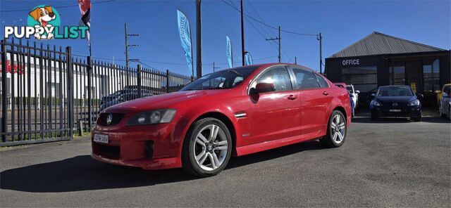 2010 HOLDEN COMMODORE SV6 VEII 4D SEDAN