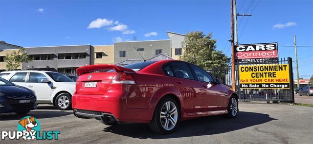 2010 HOLDEN COMMODORE SV6 VEII 4D SEDAN