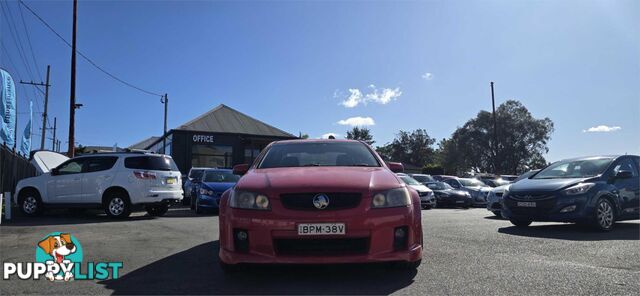2010 HOLDEN COMMODORE SV6 VEII 4D SEDAN