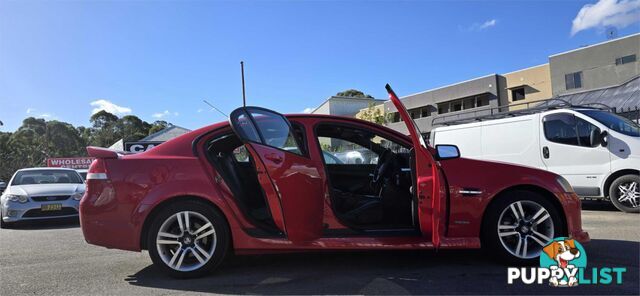 2010 HOLDEN COMMODORE SV6 VEII 4D SEDAN