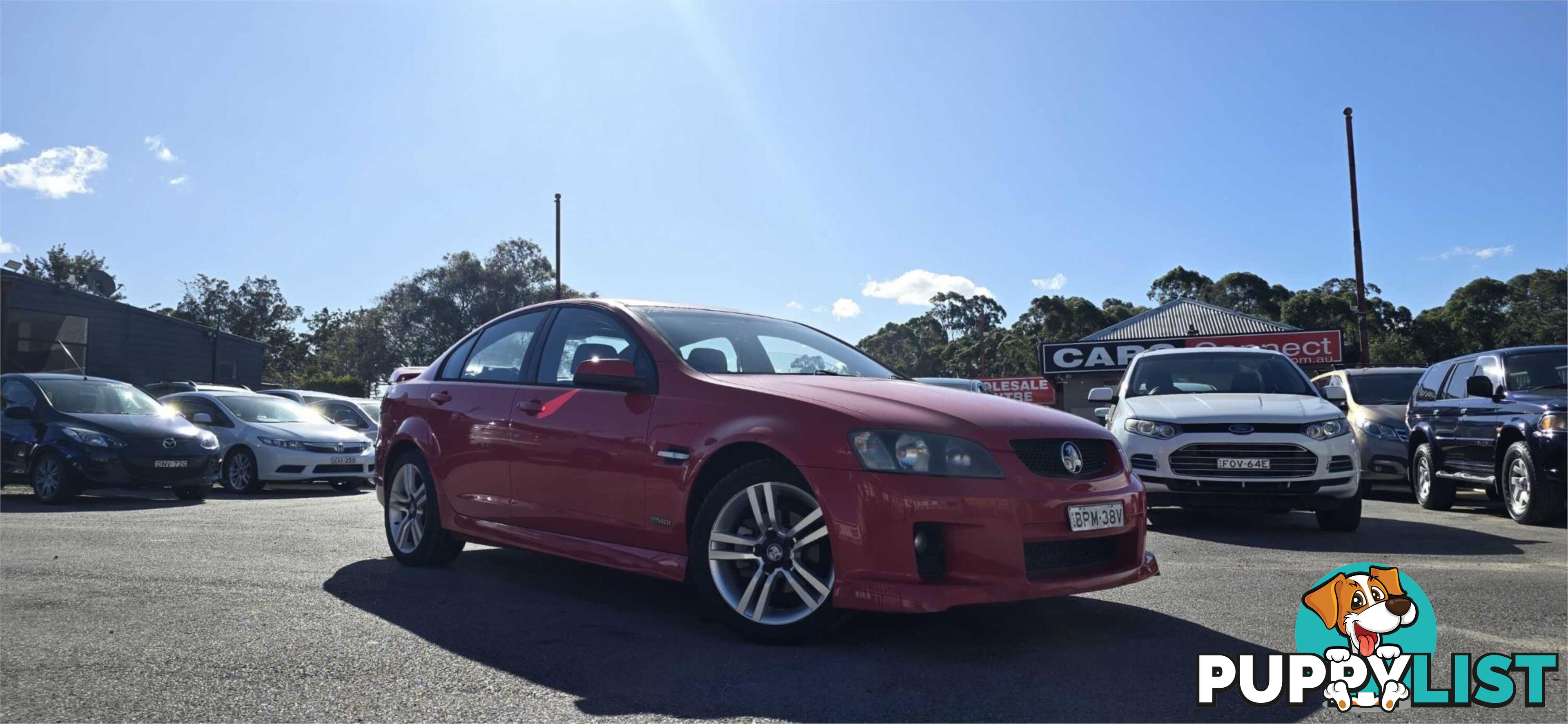 2010 HOLDEN COMMODORE SV6 VEII 4D SEDAN