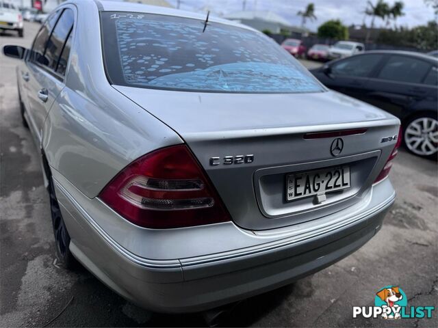 2001 MERCEDES-BENZ C320 ELEGANCE W203 4D SEDAN