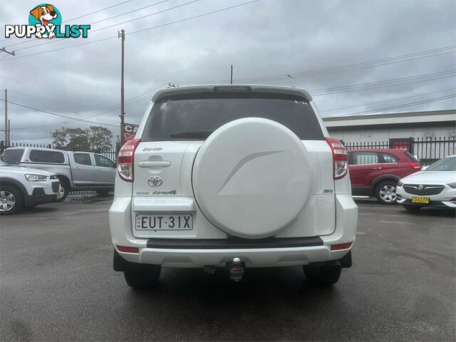 2012 TOYOTA RAV4 CRUISER(4X4) ACA33R08UPGRADE 4D WAGON