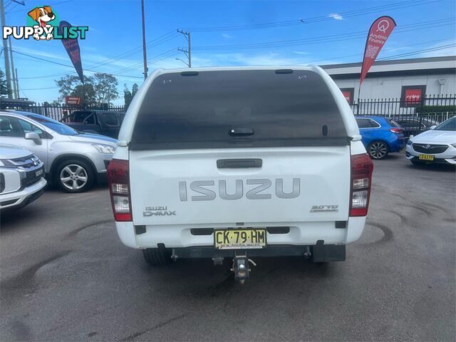 2016 ISUZU D-MAX SXHI RIDE(4X2) TFMY15 5 CREW CAB UTILITY