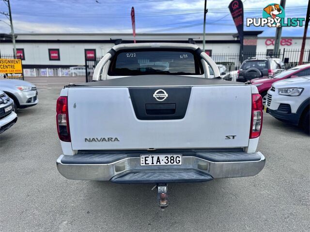 2010 NISSAN NAVARA ST(4X4) D40 DUAL CAB P/UP