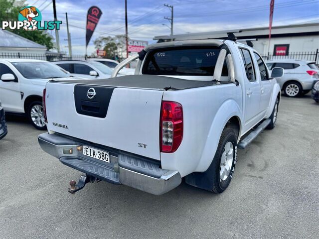 2010 NISSAN NAVARA ST(4X4) D40 DUAL CAB P/UP