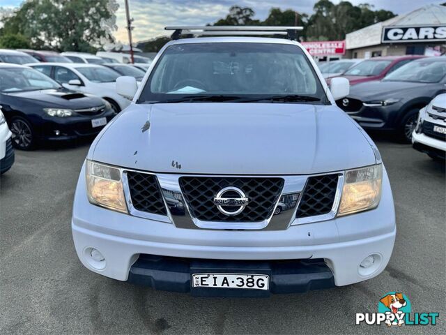 2010 NISSAN NAVARA ST(4X4) D40 DUAL CAB P/UP