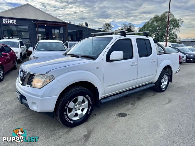 2010 NISSAN NAVARA ST(4X4) D40 DUAL CAB P/UP