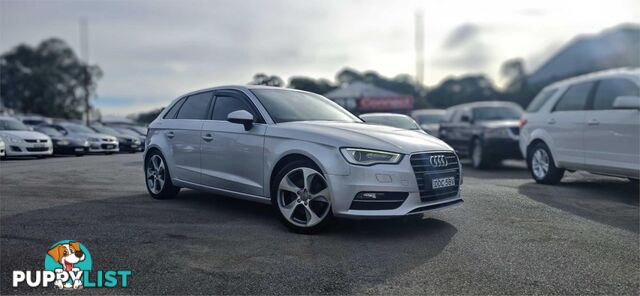 2013 AUDI A3 SPORTBACK1 8TFSIAMBITION 8V 5D HATCHBACK