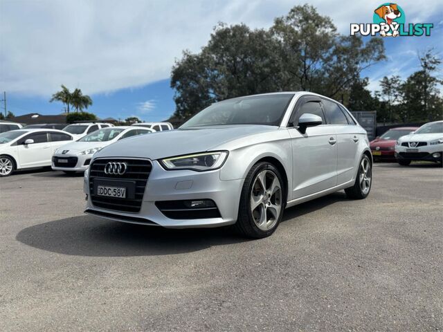 2013 AUDI A3 SPORTBACK1 8TFSIAMBITION 8V 5D HATCHBACK