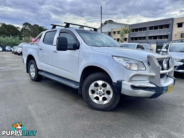 2015 HOLDEN COLORADO LTZ(4X4) RGMY16 CREW CAB P/UP