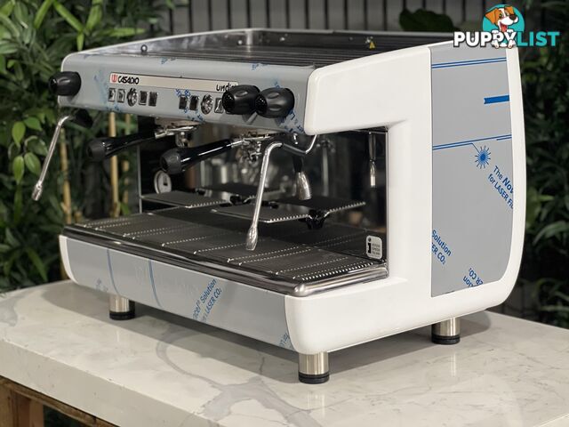 CASADIO UNDICI 2 GROUP BRAND NEW WHITE & STAINLESS ESPRESSO COFFEE MACHINE MAKER CAFE