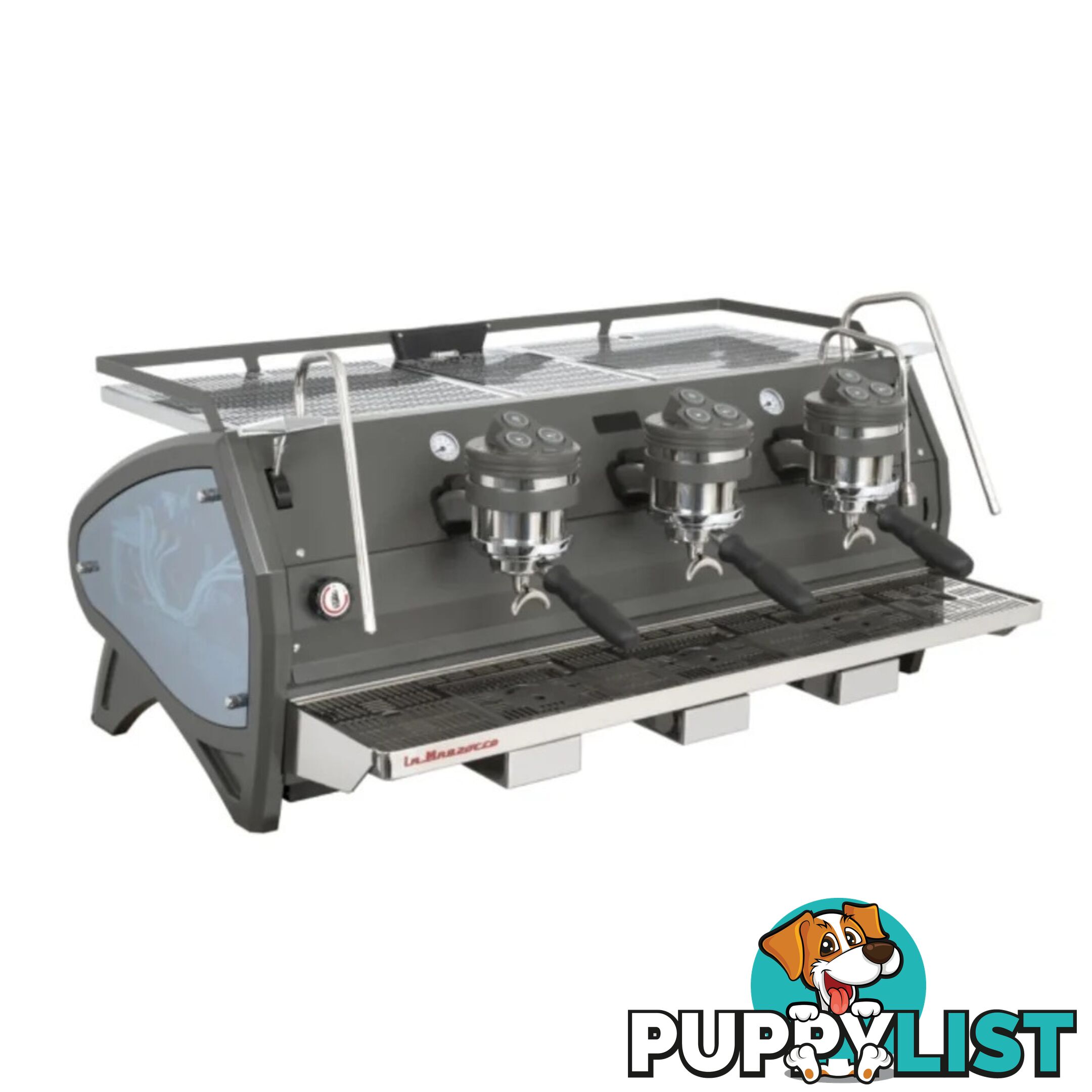 LA MARZOCCO STRADA S 3 GROUP ESPRESSO COFFEE MACHINE BRAND NEW STAINLESS & GREY