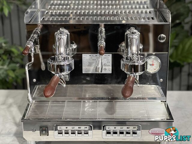 ELEKTRA SIXTIES T3 COMPACT VOLUMETRIC 2 GRP STAINLESS ESPRESSO COFFEE MACHINE MAKER