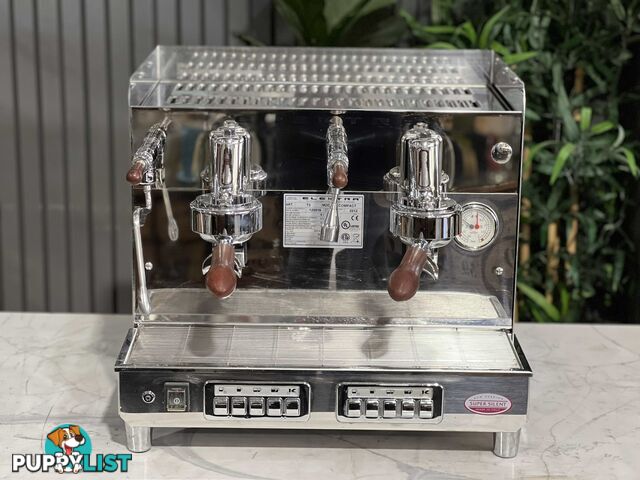 ELEKTRA SIXTIES T3 COMPACT VOLUMETRIC 2 GRP STAINLESS ESPRESSO COFFEE MACHINE MAKER