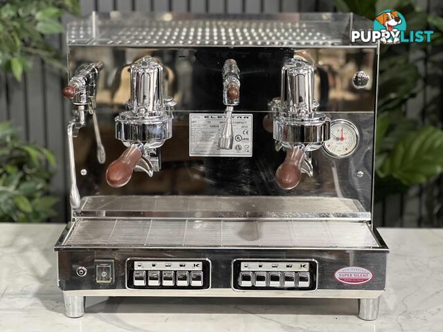 ELEKTRA SIXTIES T3 COMPACT VOLUMETRIC 2 GRP STAINLESS ESPRESSO COFFEE MACHINE MAKER