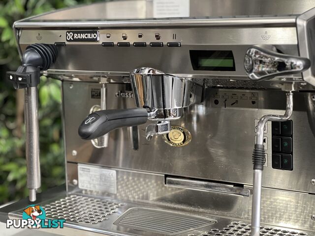 RANCILIO CLASSE 8 1 GROUP STAINLESS ESPRESSO COFFEE MACHINE MAKER