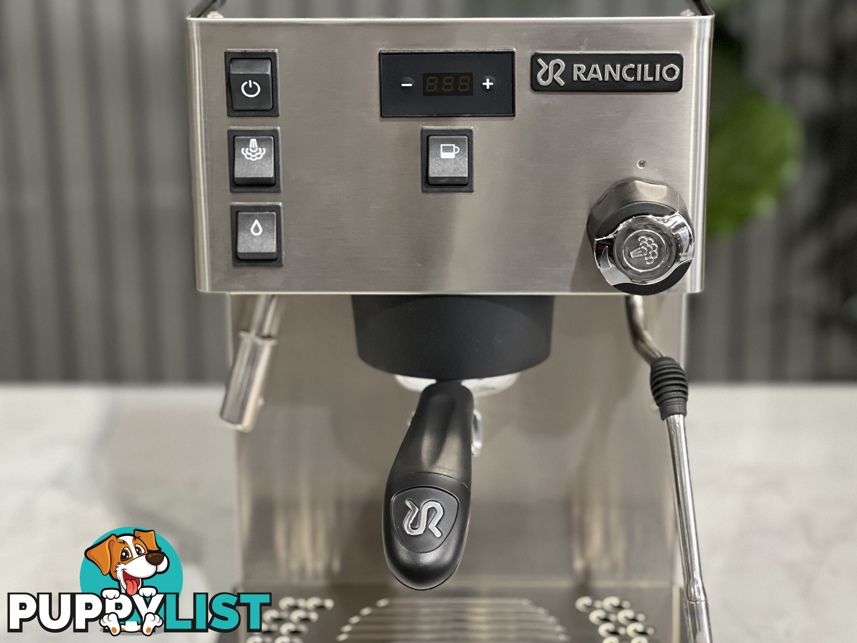 RANCILIO SILVIA PRO X DUAL BOILER 1 GROUP ESPRESSO COFFEE MACHINE DEMO STAINLESS STEEL