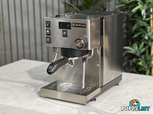 RANCILIO SILVIA PRO X DUAL BOILER 1 GROUP ESPRESSO COFFEE MACHINE DEMO STAINLESS STEEL