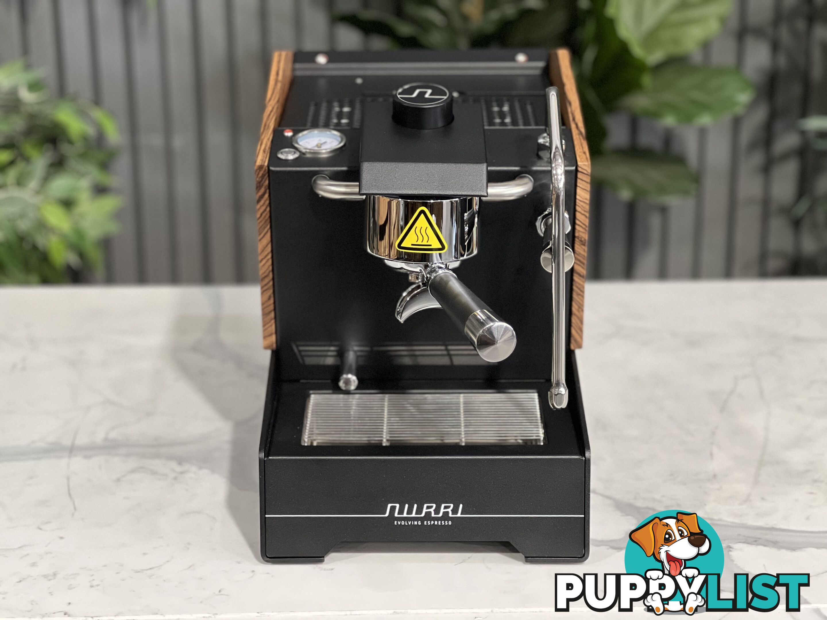 NURRI TYPE R 1 GROUP ESPRESSO COFFEE MACHINE BRAND NEW BLACK & ZEBRANO