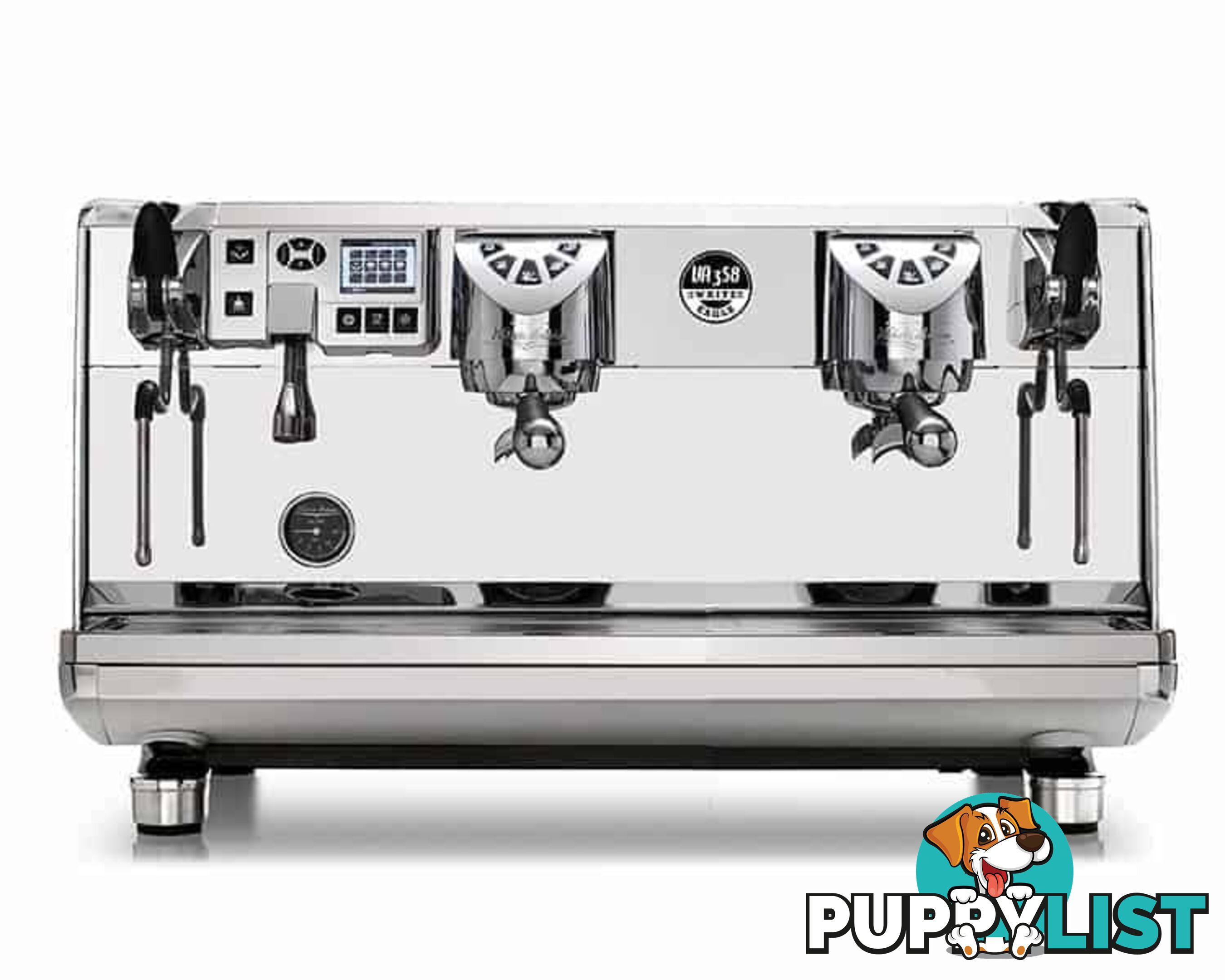 VICTORIA ARDUINO WHITE EAGLE 2 GROUP ESPRESSO COFFEE MACHINE WHITE & STAINLESS - NEW