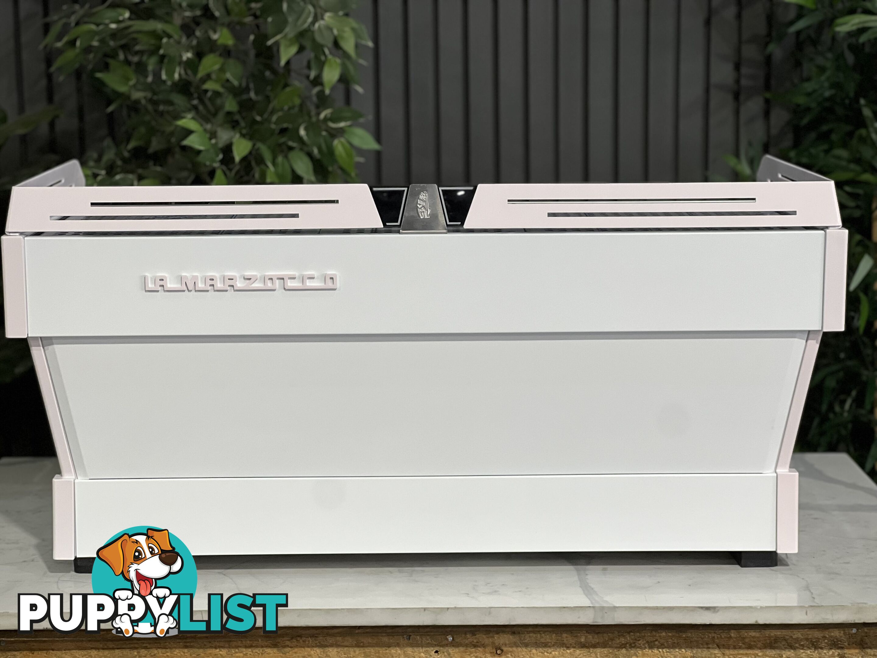 LA MARZOCCO LINEA PB 3 GROUP BRAND NEW CUSTOM WHITE & PINK ESPRESSO COFFEE MACHINE CAFE COMMERCIAL