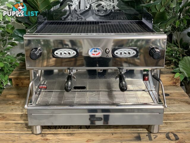 LA SCALA NORMA 2 GRP STAINLESS ESPRESSO COFFEE MACHINE MAKER CAFE