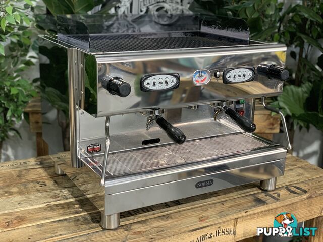 LA SCALA NORMA 2 GRP STAINLESS ESPRESSO COFFEE MACHINE MAKER CAFE