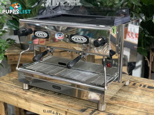 LA SCALA NORMA 2 GRP STAINLESS ESPRESSO COFFEE MACHINE MAKER CAFE