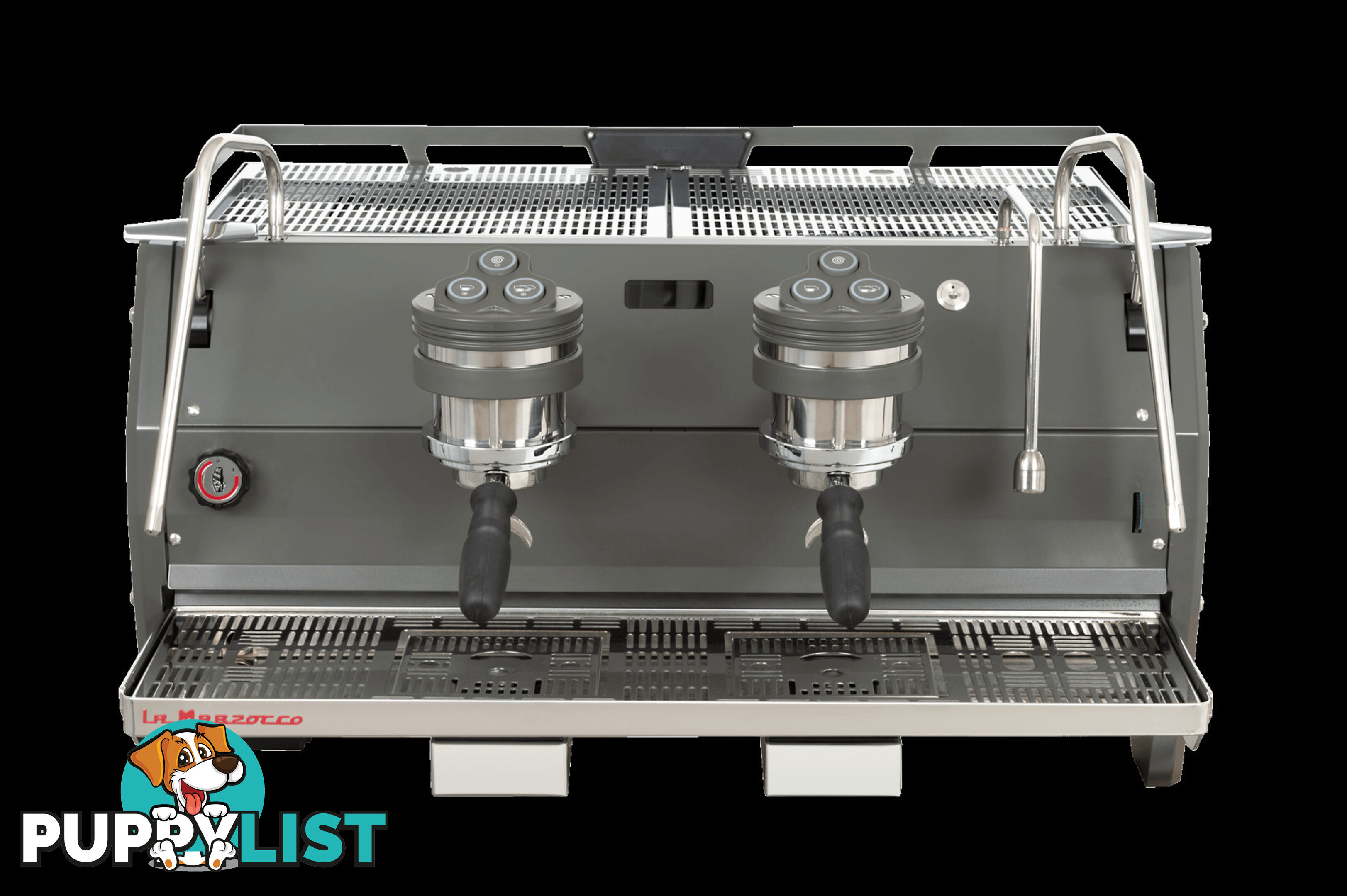 LA MARZOCCO STRADA S 2 GROUP ESPRESSO COFFEE MACHINE BRAND NEW STAINLESS & GREY