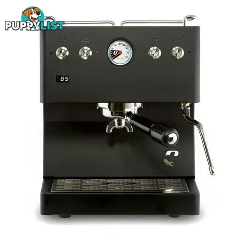 QUICK MILL LUNA DUAL BOILER 1 GROUP NEW BLACK ESPRESSO CONNECT HOME DOMESTIC BARISTA