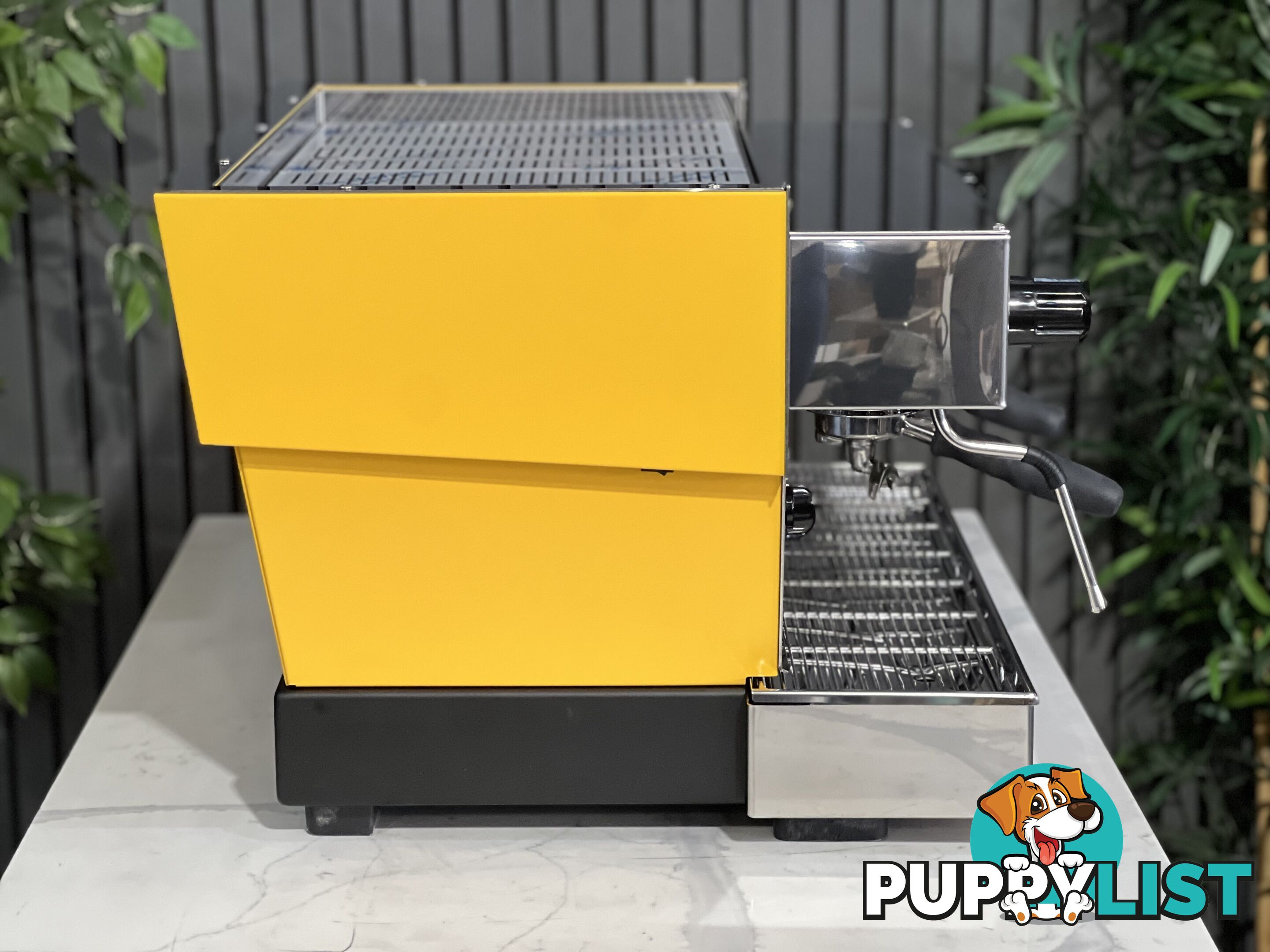 LA MARZOCCO LINEA CLASSIC S AV 2 GROUP ESPRESSO COFFEE MACHINE CANARY YELLOW - NEW CAFE COMMERCIAL