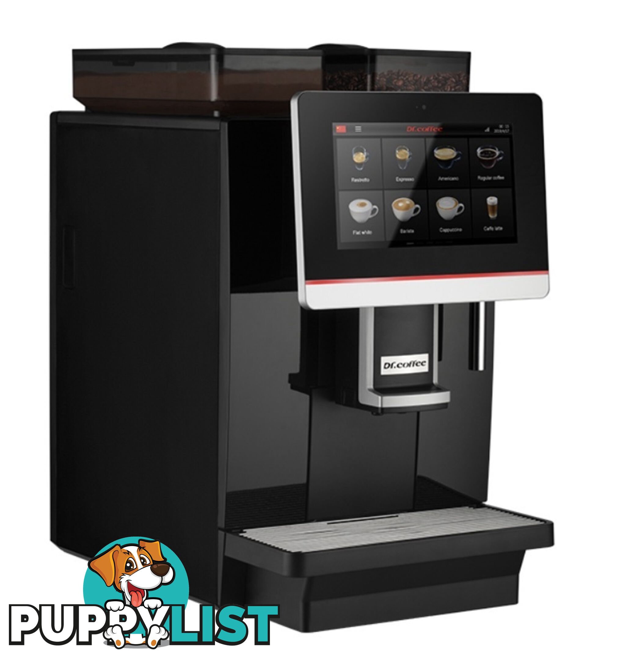 DR COFFEE COFFEE BAR PLUS FULLY AUTOMATIC ESPRESSO COFFEE MACHINE BRAND NEW BLACK