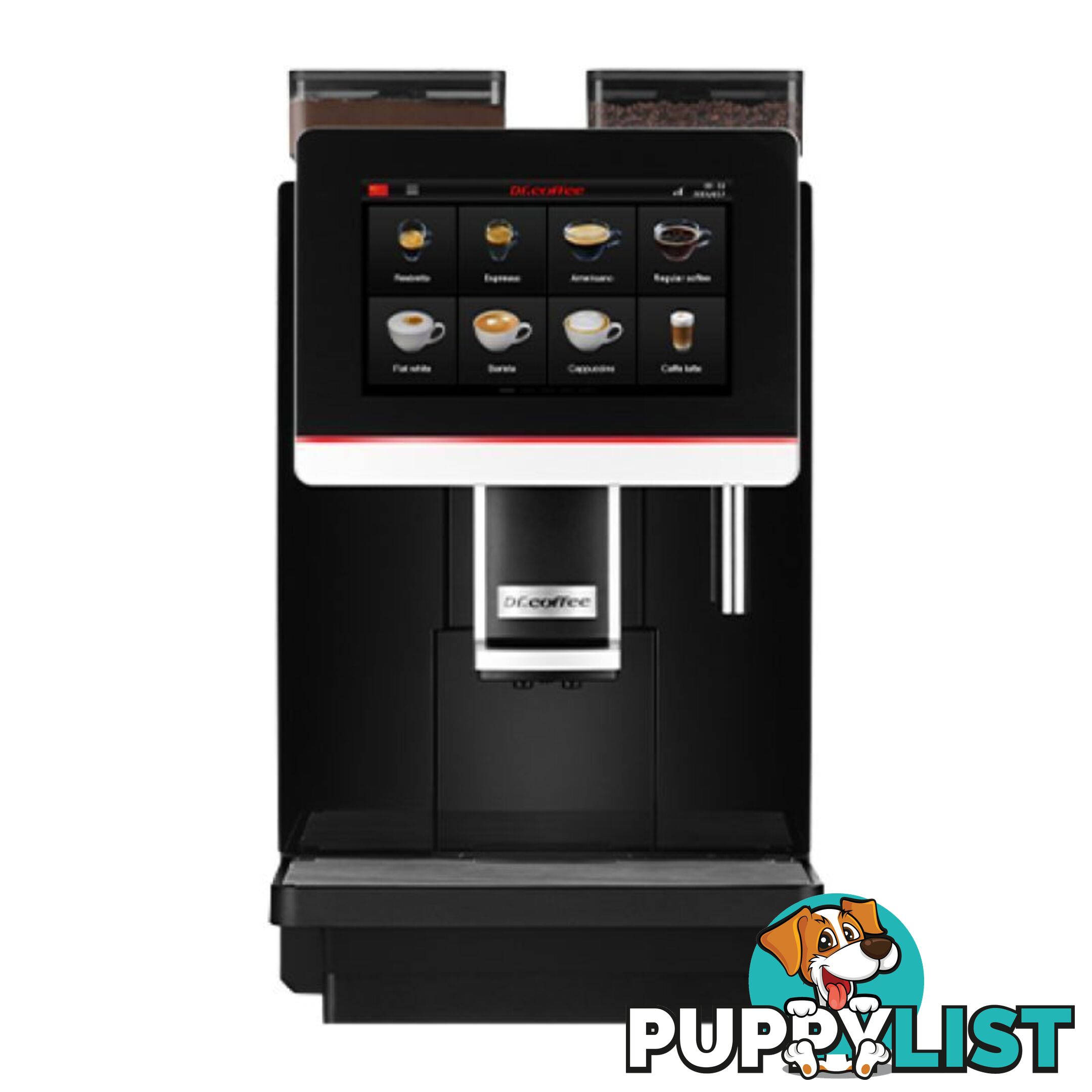 DR COFFEE COFFEE BAR PLUS FULLY AUTOMATIC ESPRESSO COFFEE MACHINE BRAND NEW BLACK