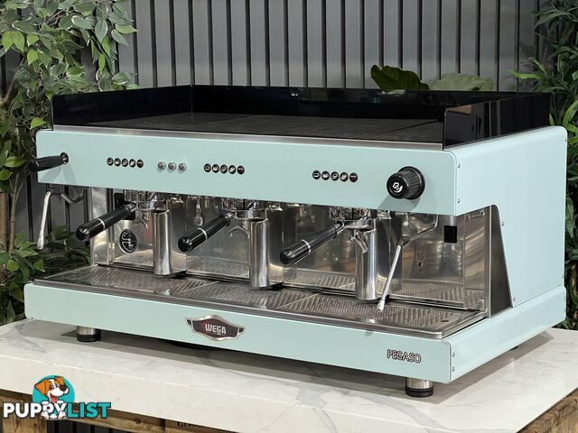 WEGA PEGASO 3 GRP ESPRESSO COFFEE MACHINE MAKER AQUA CAFE