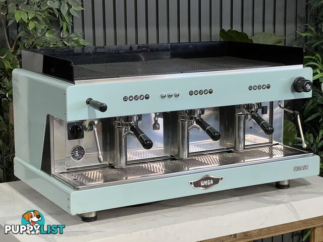 WEGA PEGASO 3 GRP ESPRESSO COFFEE MACHINE MAKER AQUA CAFE