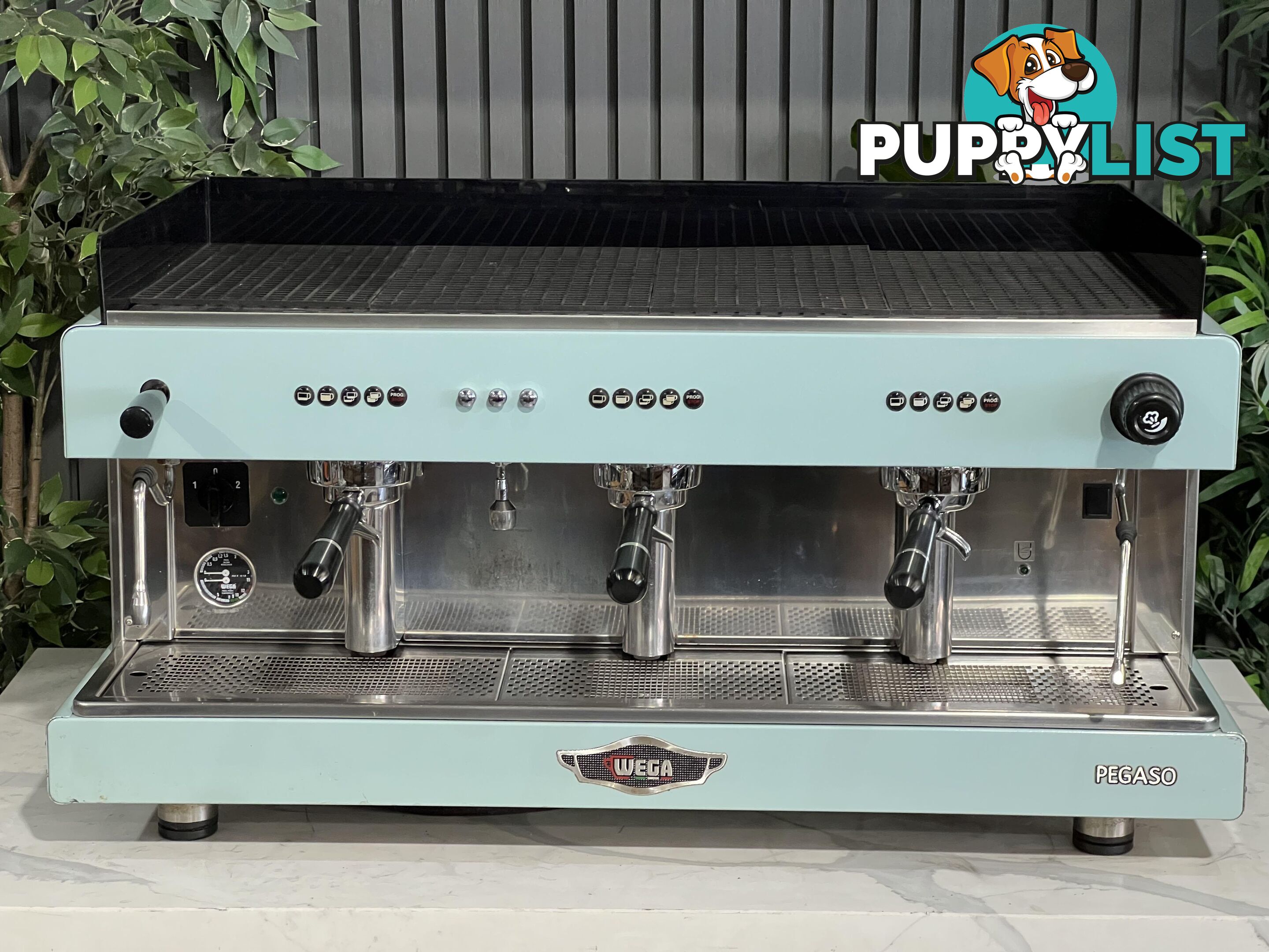 WEGA PEGASO 3 GRP ESPRESSO COFFEE MACHINE MAKER AQUA CAFE