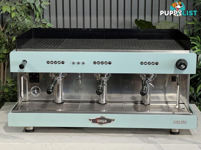 WEGA PEGASO 3 GRP ESPRESSO COFFEE MACHINE MAKER AQUA CAFE