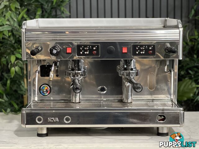 WEGA NOVA 2 GROUP STAINLESS STEEL ESPRESSO COFFEE MACHINE MAKER CAFE