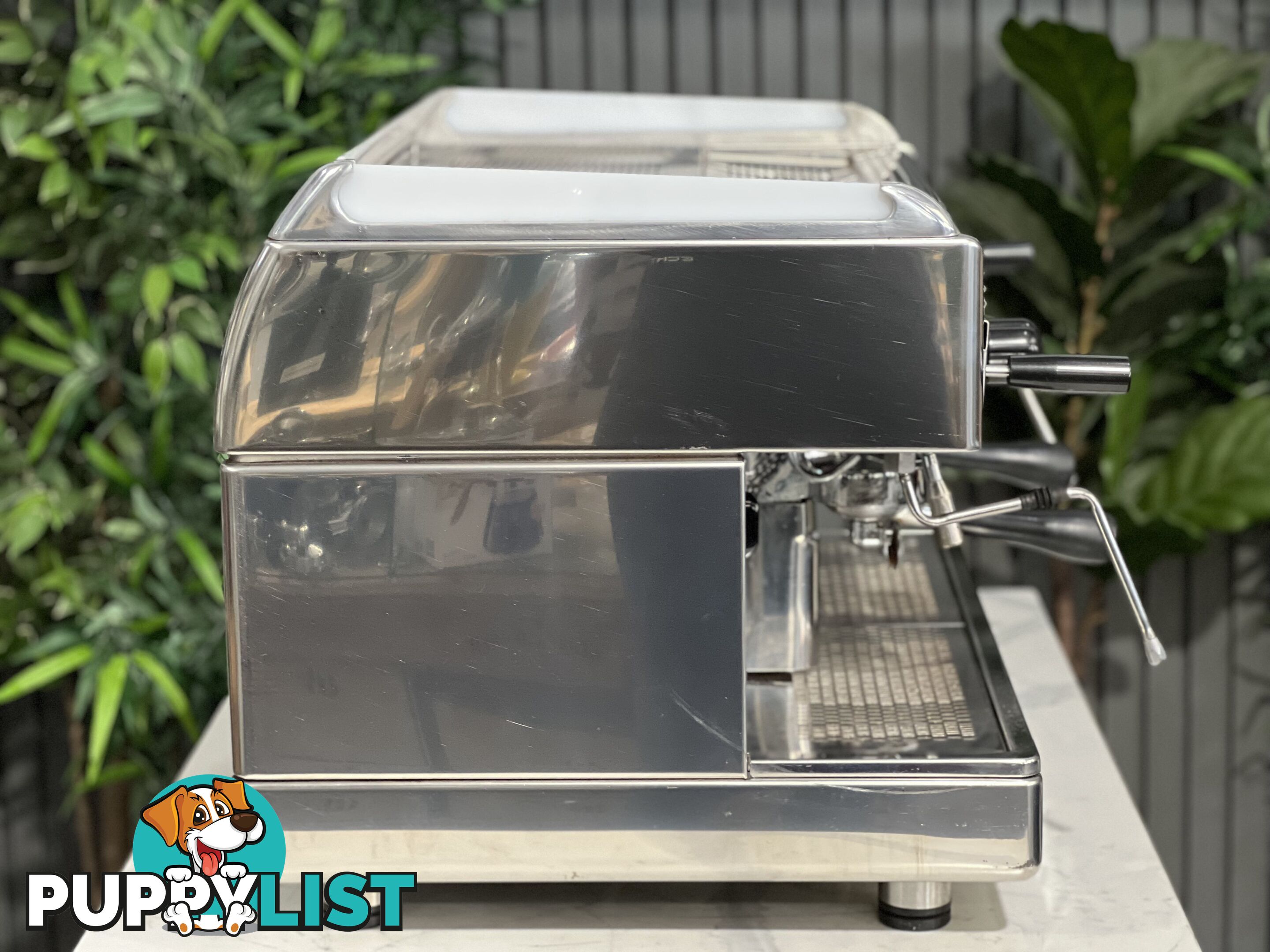 WEGA NOVA 2 GROUP STAINLESS STEEL ESPRESSO COFFEE MACHINE MAKER CAFE