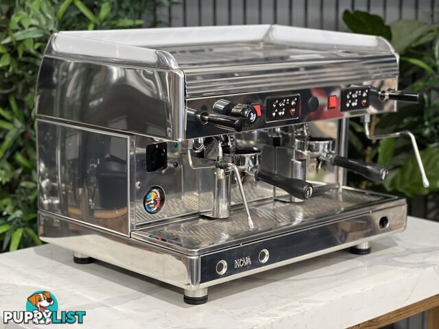 WEGA NOVA 2 GROUP STAINLESS STEEL ESPRESSO COFFEE MACHINE MAKER CAFE