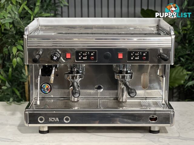 WEGA NOVA 2 GROUP STAINLESS STEEL ESPRESSO COFFEE MACHINE MAKER CAFE