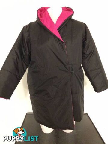 Country Road Hooded lady black jacket