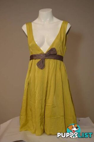 eifini M gold/yellow dress