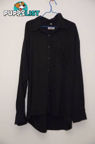 Perucci- Men&#39;s black dress shirt size XL